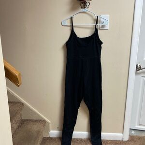 Wild Fable Black Cropped Jumpsuit